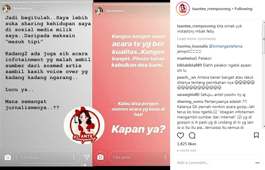 Feby Febiola Akui Kangen Program TV Berkualitas