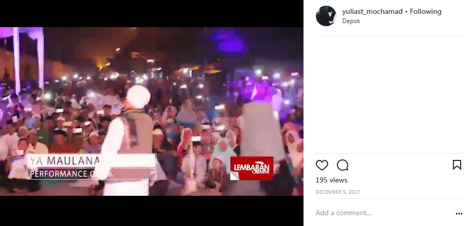 Yulia Bagikan Bukti Berupa Video Saat opick Bernyanyi di Acara Keagamaan