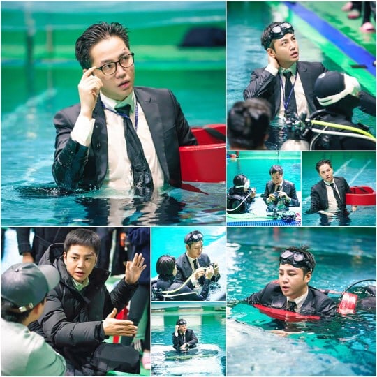 Jang Geun-suk Syuting Adegan Bawah Air di \'Switch\'