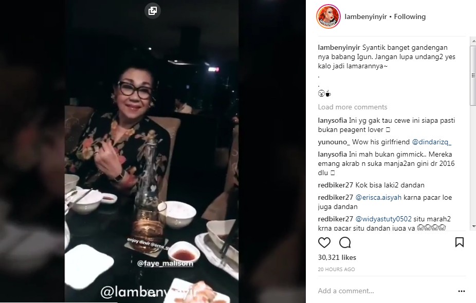 Kedekatan Malisorn dan Ibu Igun