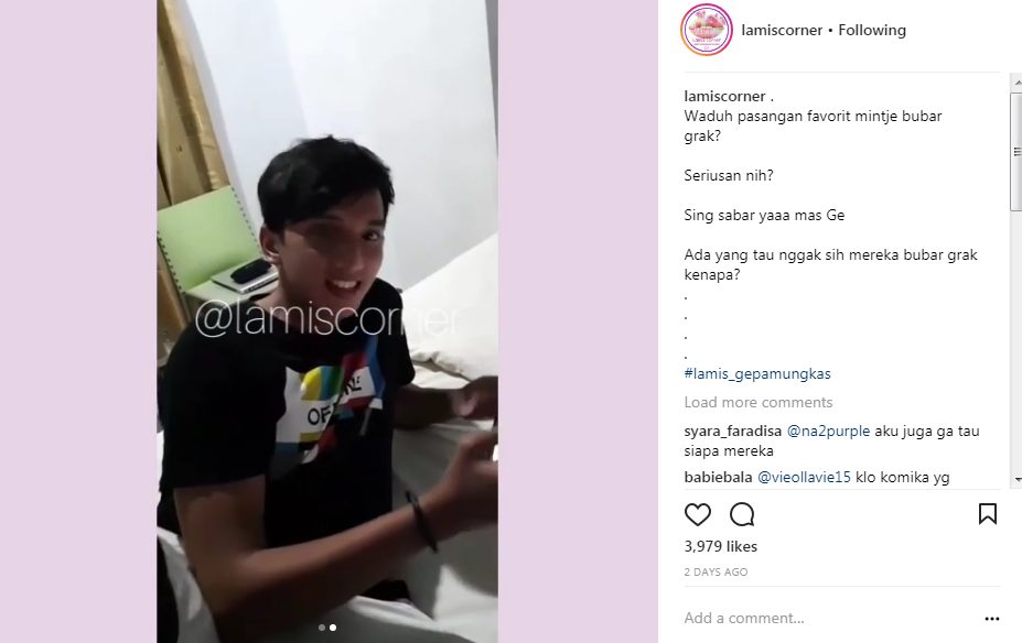 Status Ge Pamungkas Disebut Jomblo Oleh Temannya