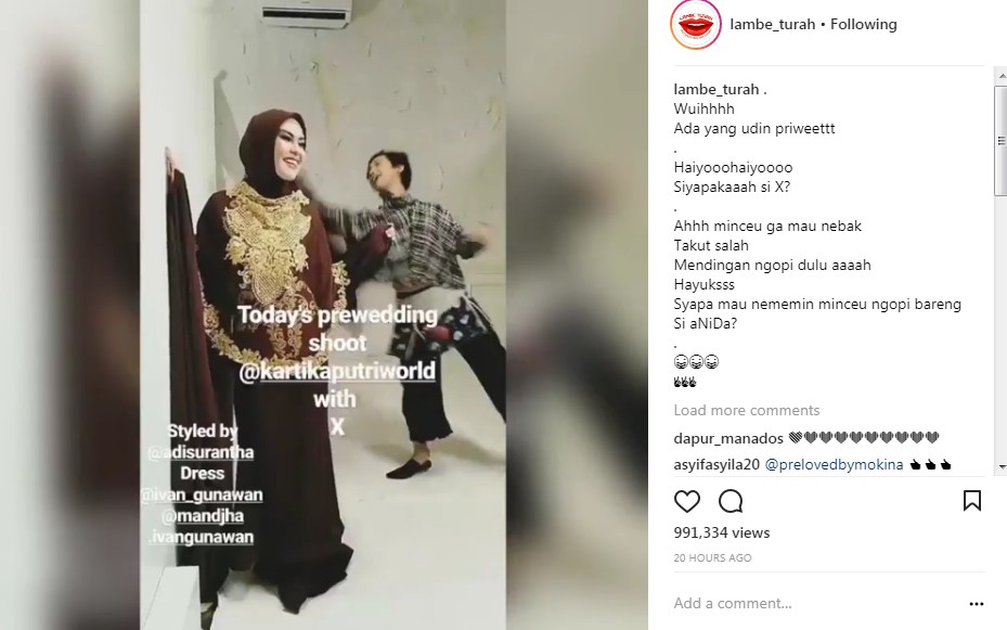 Kartika Putri Disebut Lakukan Foto Prewedding