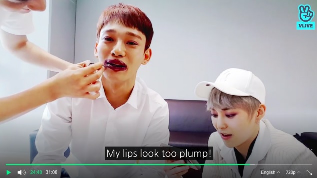 Komentar Chen Dalam Subtitle Bahasa Inggris