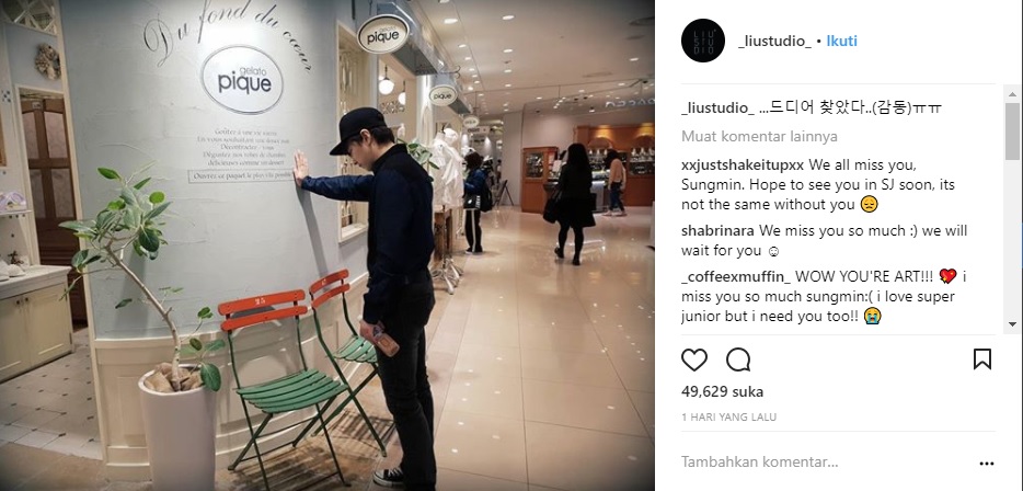 Sungmin Akhirnya Temukan Gelato Pique