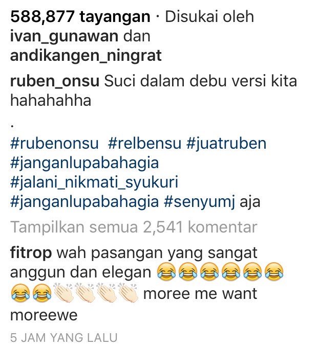 Komentar Fitri Tropica Terkait Video Kocak Ruben Onsu