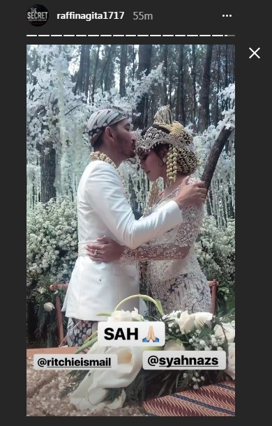 Jeje Govinda Cium Kening Syahnaz Sadiqah