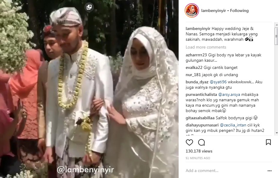 Jeje Govinda Didampingi Raffi Ahmad dan Amy Qanita