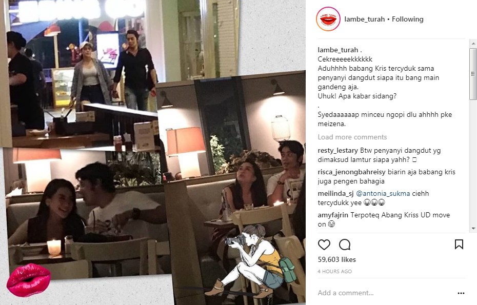 Kriss Hatta Tertangkap Basah Mesra dengan Wanita Cantik