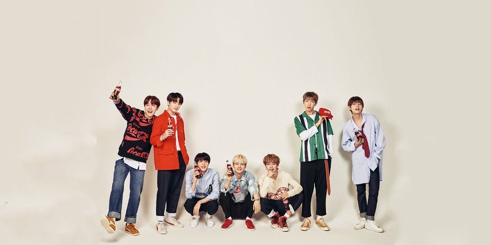 Poster Perdana Bangtan Boys Jadi Model Brand Coca-Cola