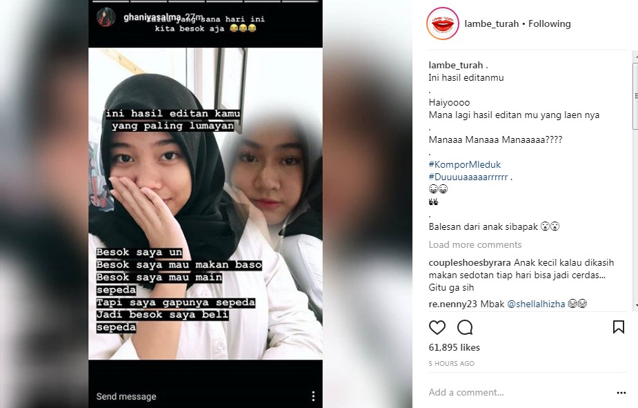 Sindiran Pedas Anak Opick Terkait Postingan Yulia Mochamad
