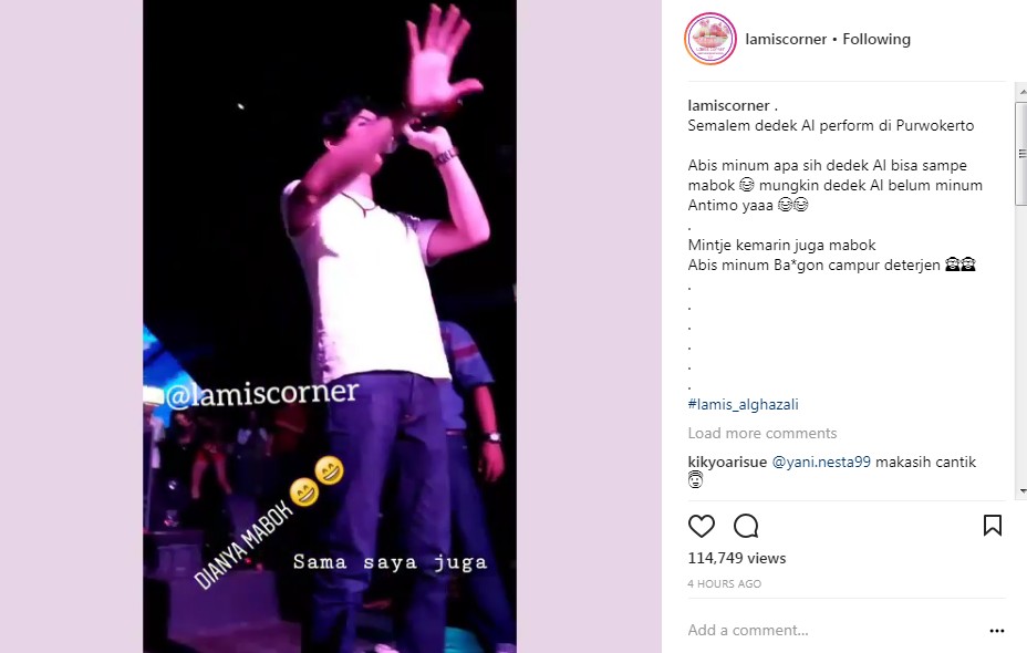 Al Ghazali Menyapa Para Penonton