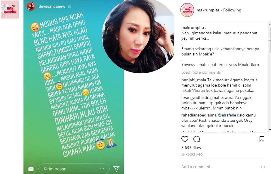 Kode Dewi Sanca soal Nasib Pria yang Akan Menikahinya