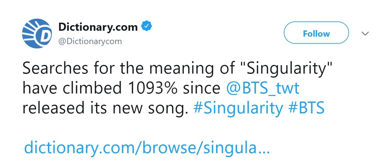 Pencarian Arti Kata \'Singularity\' Meningkat Drastis