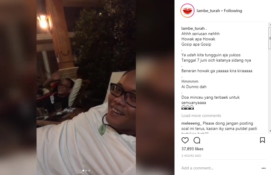 Aksi Sule Pasca Dikabarkan Digugat Cerai Istri