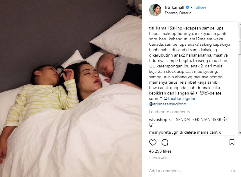 Curahan Hati Titi Kamal Akui Rempong Asuh Dua Anak