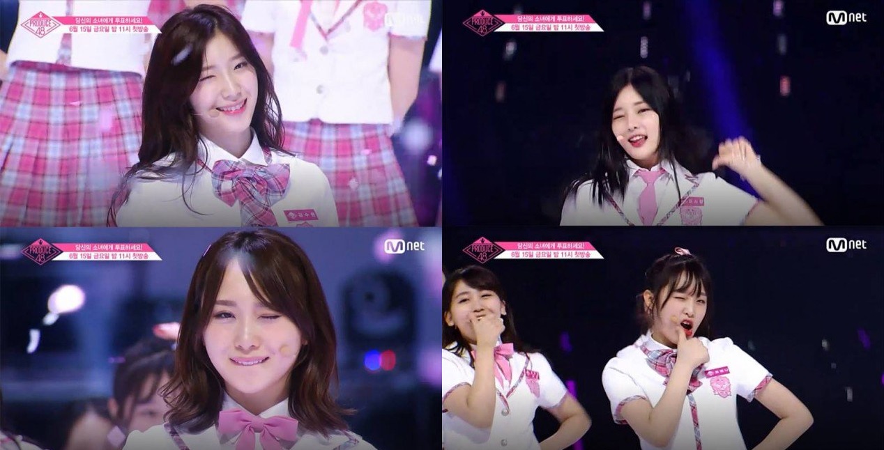 Kontestan \'Produce 48\' Tirukan Kedipan Mata Park Ji Hoon Wanna One