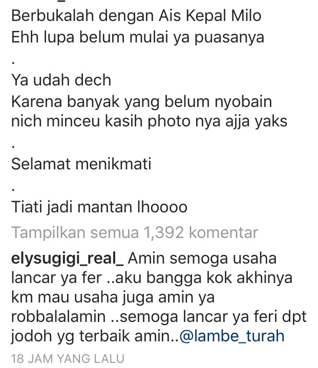 Tanggapan Ely Sugigi Mantan Suami Punya Bisnis Sendiri