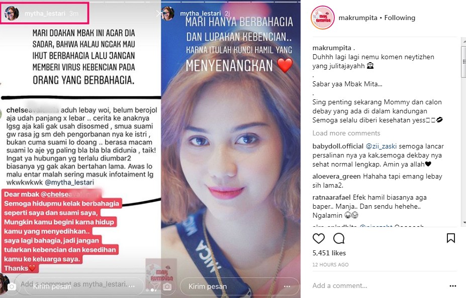 Balasan Menohok Mytha Lestari Soal Komentar Nyinyir Netter