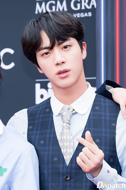 Jin Bangtan Boys di BBMA 2018