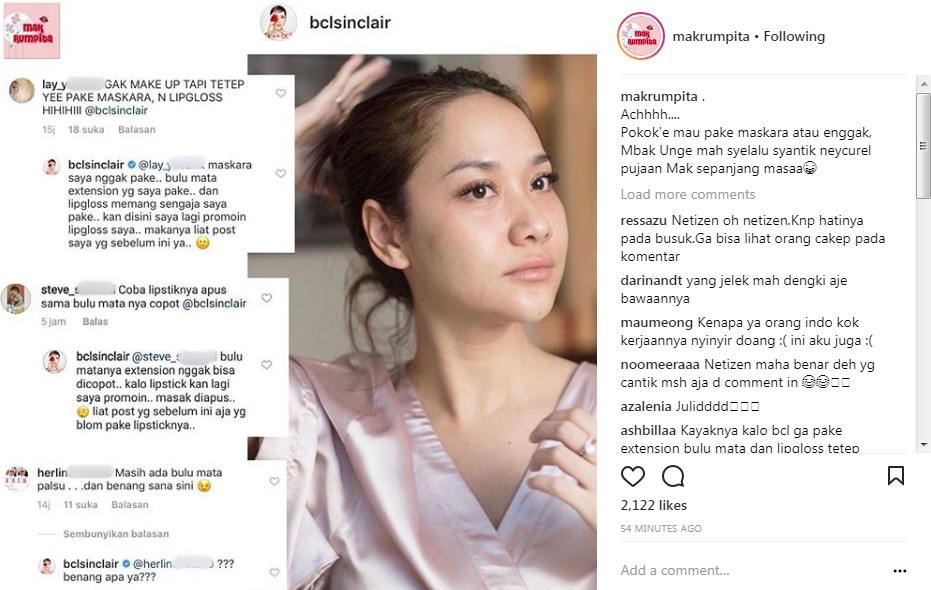 Balasan Menohok Bunga Citra Lestari Terhadap Komentar Nyinyir Netizen