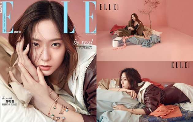 Pemotretan Terbaru Krystal f(x) Bareng ELLE Taiwan