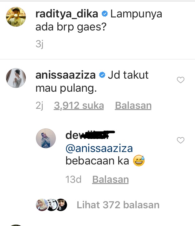 Tanggapan Annisa Aziza Terkait Postingan Kocak Raditya Dika
