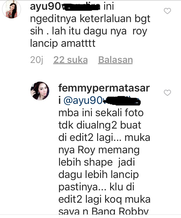Tanggapan Femmy Permatasari Saat Disebut Keterlaluan Dalam Edit Foto