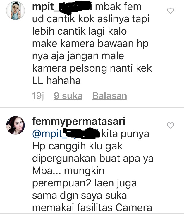 Tanggapan Femmy Permatasari Saat Dicibir Soal Kamera HP