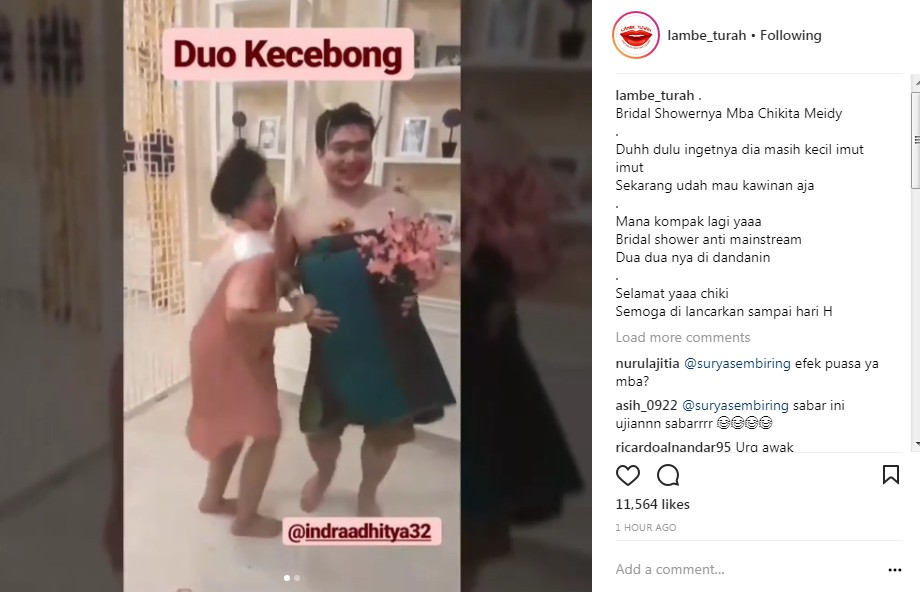 Tingkah Konyol Chikita Meidy dan Calon Suami