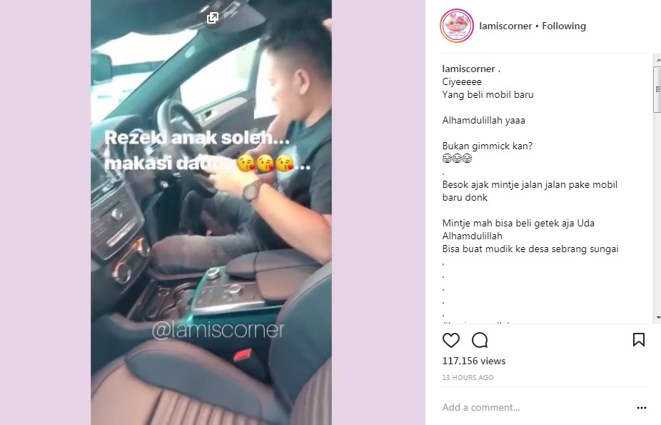 Vicky Prasetyo Mencoba Mobil Mewah