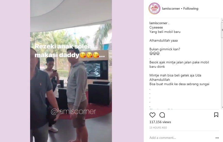 Angel Lelga Sebut Orang yang Akan Belikan Mobil Untuknya