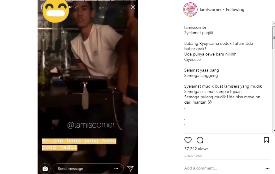 Tecynduk, Ryuji Utomo Menghalangi Seseorang Untuk Merekamnya