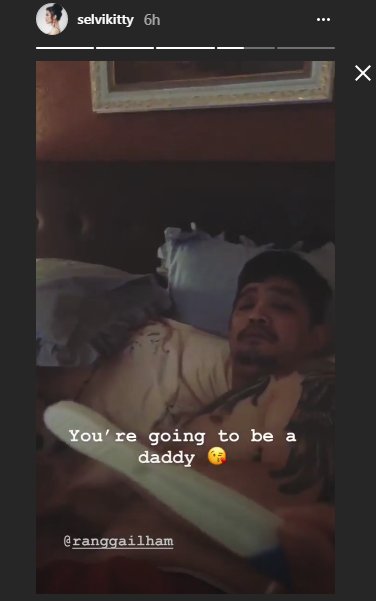 Selvi Kitty Tunjukkan Hasil Test Pack