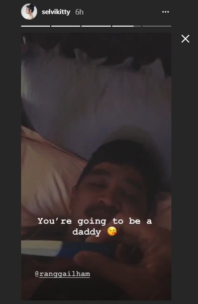 Ucapan Syukur Sang Suami Atas Kehamilan Selvi Kitty