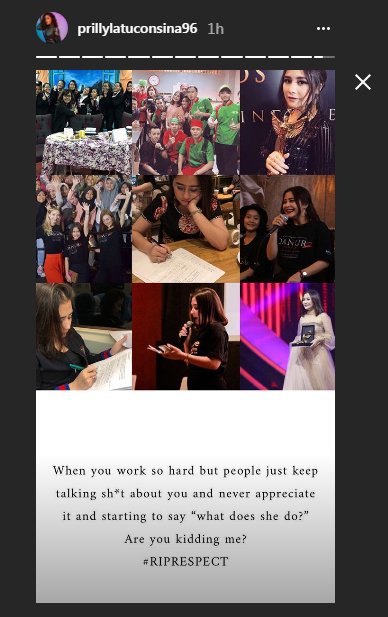 Prilly Latuconsina Menyayangkan Gosip Miring Tanpa Mengapresiasi Prestasinya