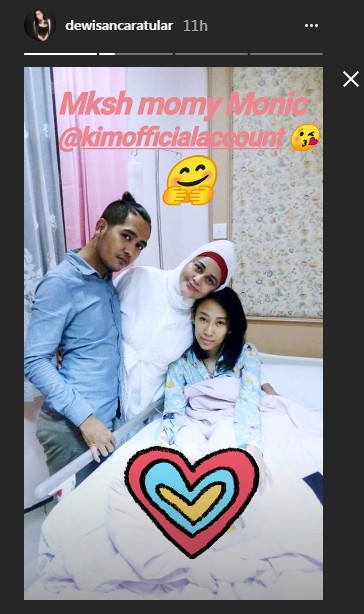 Dewi Sanca Isyaratkan Sudah Dapat Donor Darah