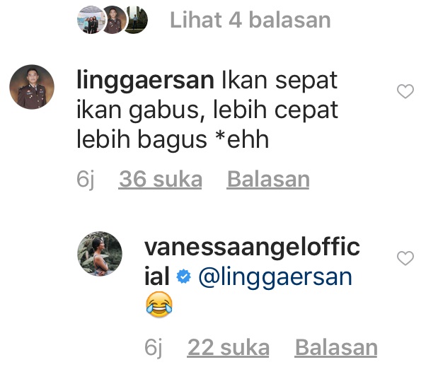 Jawaban Lingga Ersan Soal Pantun Vanessa Angel