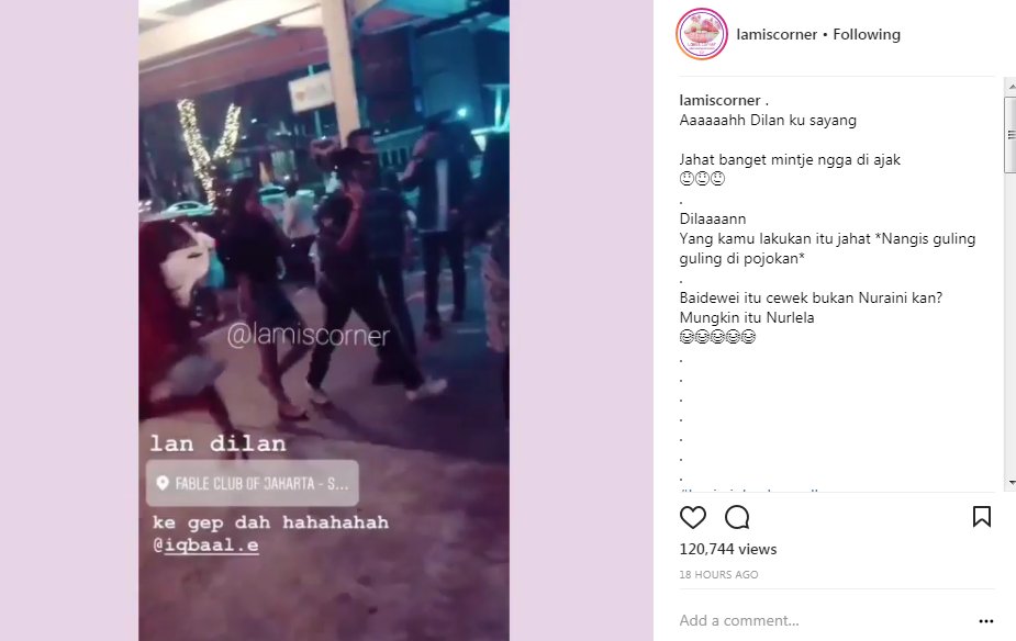 Iqbaal Ramadhan Tercyduk Masuki Kelab Malam Bersama Wanita