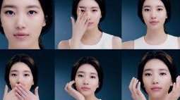 Suzy di pemotretan produk kosmetik
