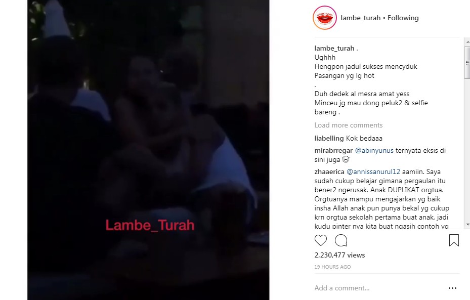 Al Ghazali dan Alyssa Daguise Mesra