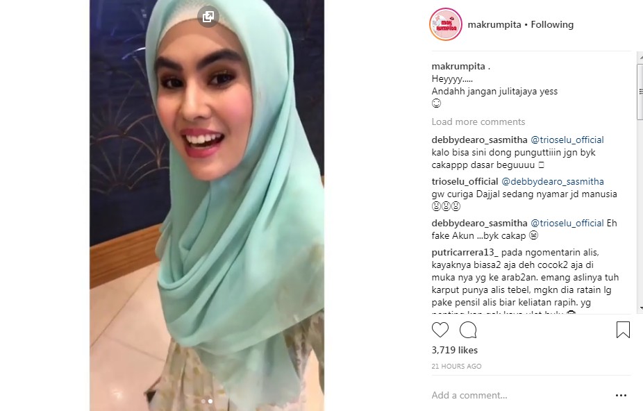 Tanggapan Kartika Putri Saat Ditanya Soal Ukuran Baju