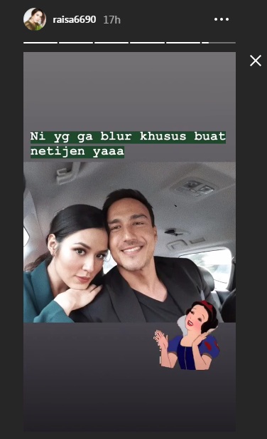 Tanggapan Raisa Saat Foto Blur Dikritik Netizen