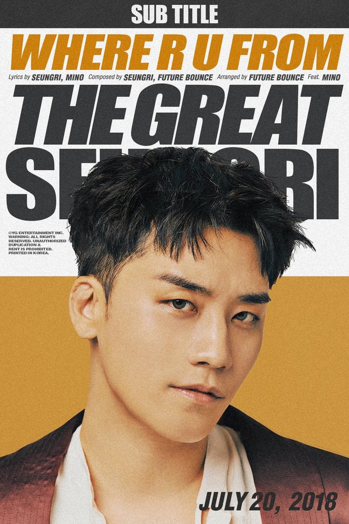 Seungri comeback dengan album solo