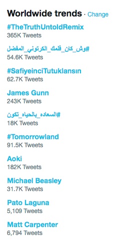 Tagar \'The Truth Untold Remix\' Rajai Trending Topic Dunia di Twitter