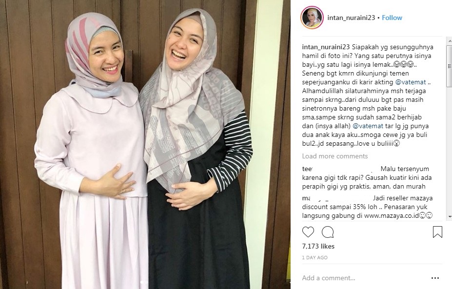 Intan Nuraini Bocorkan Kehamilan Revalina S. Temat