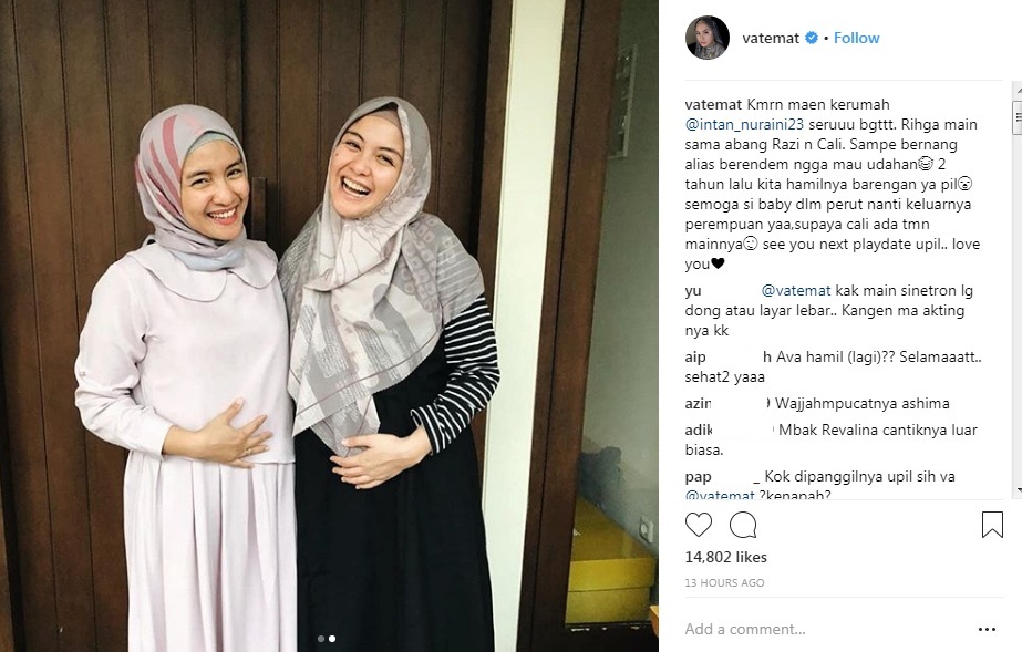 Revalina S. Temat Konfirmasi Kehamilan Anak Kedua