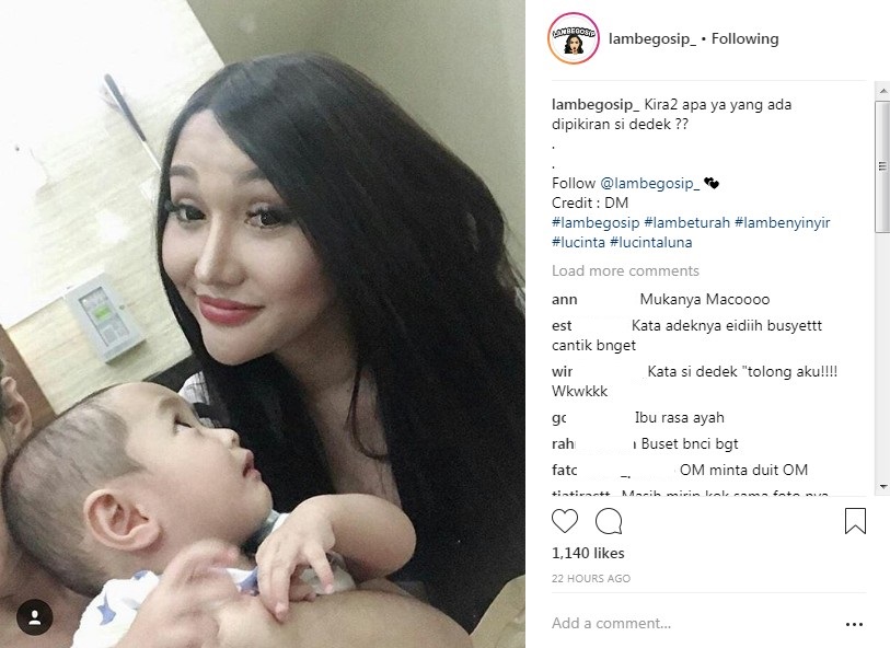 Beredar Foto Saat Lucinta Luna Dilihat Bocah Laki-Laki di Sampingnya
