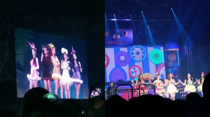 Kostum Red Velvet Saat Tampil di Konser \'REDMARE\'