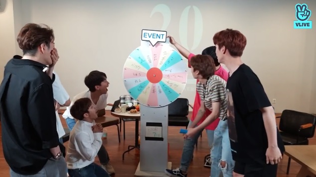 BTOB Tentukan Tiga Posisi Baru Lewat Spinning Wheel