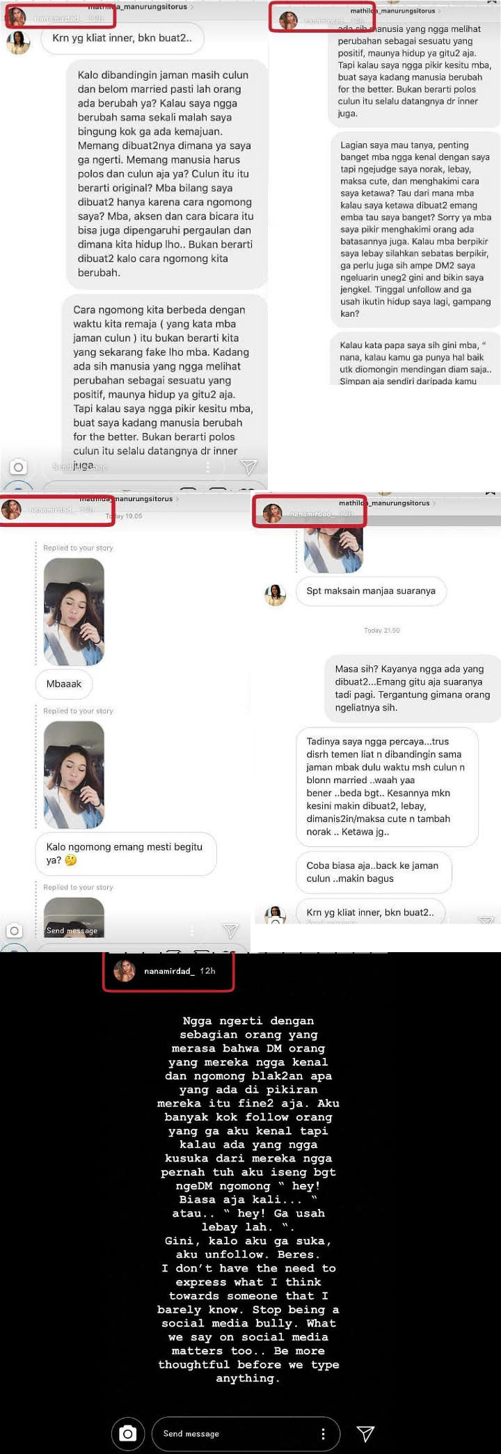 Suara manja Nana Mirdad